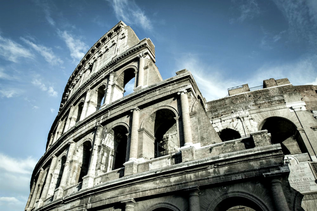 Il Colosseo, simbolo di Roma nel mondo