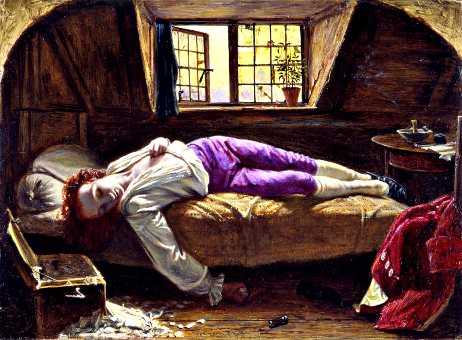 Thomas Chatterton, il poeta fanciullo celebrato da John Keats